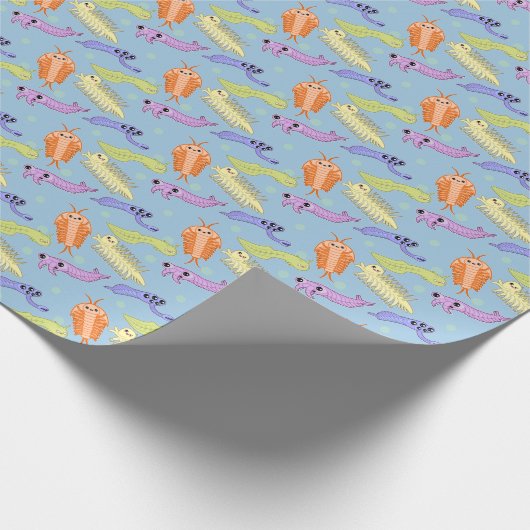 Cambrian Kawaii Test Cadeaupapier (Hoek)