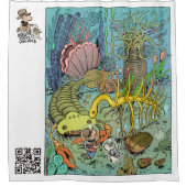 Cambrian Life Shower Curtain Douchegordijn (Voorkant)