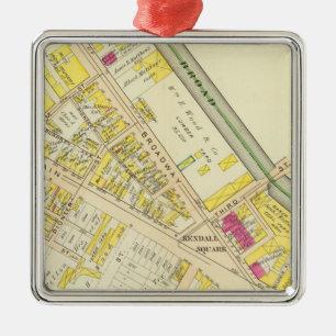 Cambridge Atlas 12 Metalen Ornament