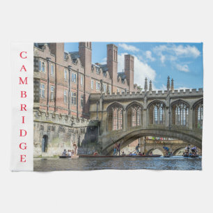 Cambridge Bridge of Sighs tea Towel Theedoek