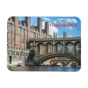 Cambridge Bridge of Sighs uitzicht fridge magnet Magneet