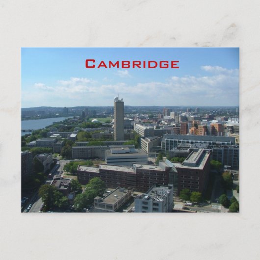 Cambridge Briefkaart (Voorkant)