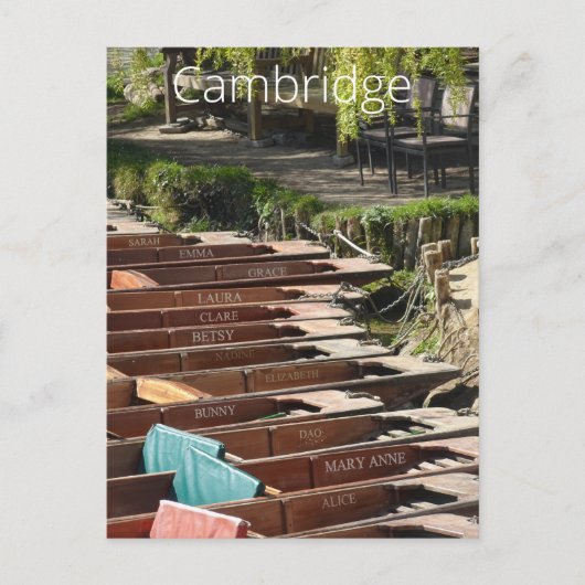 Cambridge Briefkaart (Voorkant)