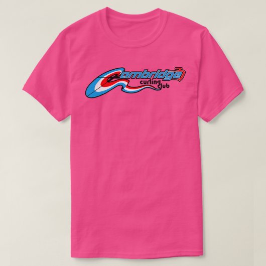 cambridge curling 2 t-shirt (Design voorkant)