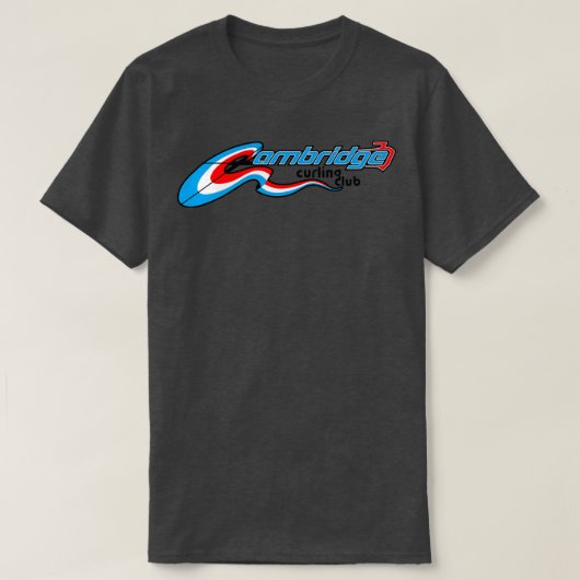 cambridge curling t-shirt (Design voorkant)