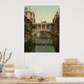  Cambridge England, Bridge of Sighs Poster (Keuken)