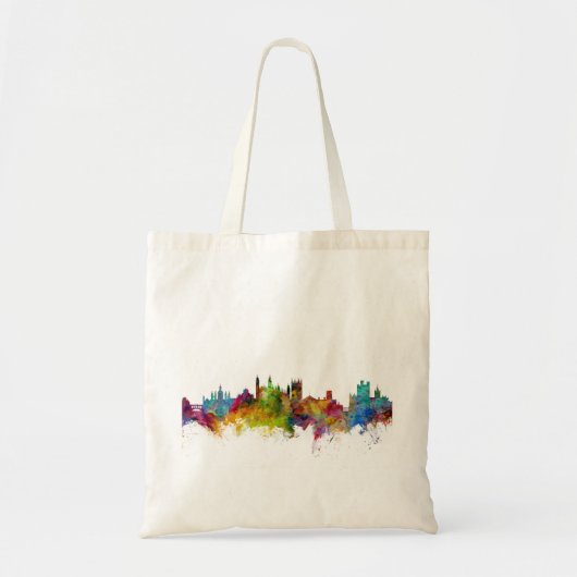 Cambridge England Skyline Tote Bag (Voorkant)