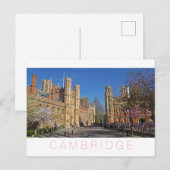 Cambridge Feestdagenkaart (Voorkant / Achterkant)