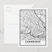 Cambridge Kaart (Voorkant / Achterkant)