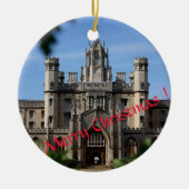 Cambridge kerstversiering keramisch ornament (Voorkant)