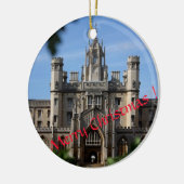 Cambridge kerstversiering keramisch ornament (Links)