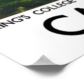 Cambridge, King's college chapel, Verenigd Koninkr Poster (Hoek)