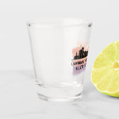 Cambridge MA City Skyline Shot Glas (Links)