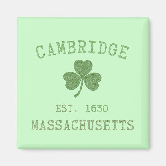 Cambridge MA Magnet (Voorkant)