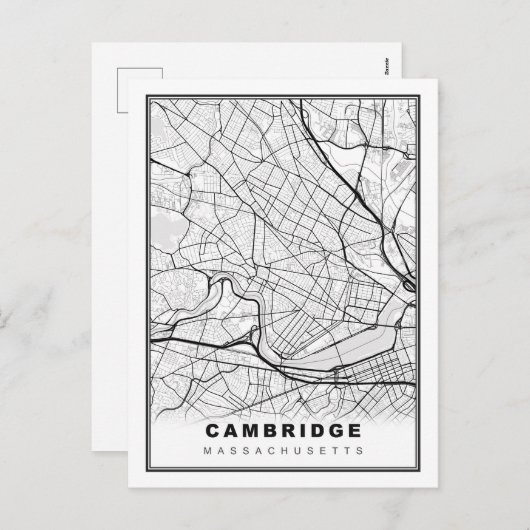 Cambridge Map Feestdagenkaart (Voorkant / Achterkant)