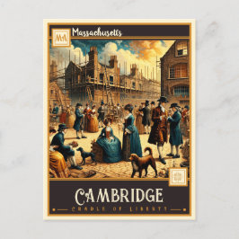 Cambridge, Massachusetts |  Briefkaart