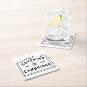 Cambridge Massachusetts Kartonnen Onderzetters (Insitu)