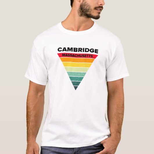 Cambridge Massachusetts Ma Hometown Cantabrigian H T-shirt (Voorkant)