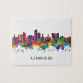 Cambridge Massachusetts Skyline Legpuzzel (Horizontaal)
