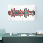 Cambridge Massachusetts Skyline Spandoek (Beurs)