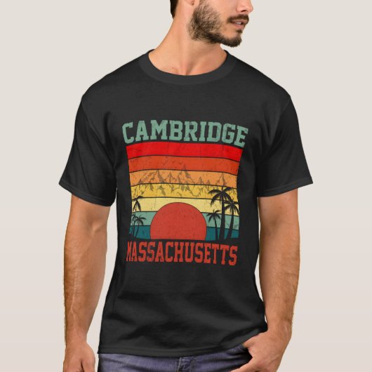 Cambridge Massachusetts T-shirt (Voorkant)