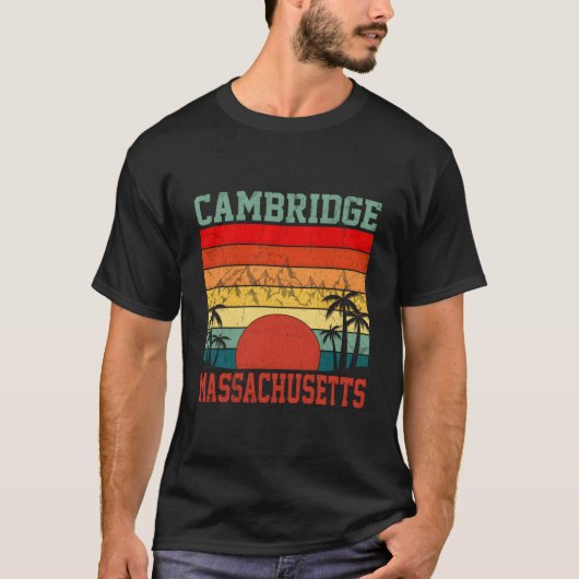 Cambridge Massachusetts T-shirt (Voorkant)