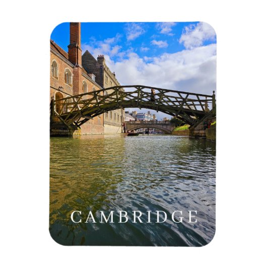 Cambridge Mathematical Bridge uitzicht koelkastmag Magneet (Verticaal)