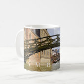 Cambridge Mathematical Bridge uitzicht mok (Voorkant links)