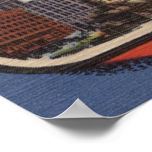 Cambridge, Ohio - Grote letterscènes Poster (Hoek)