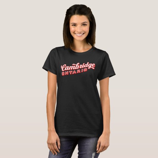 Cambridge Ontario T-shirt (Voorkant volledig)