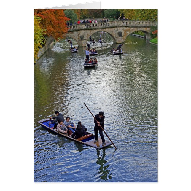 Cambridge Punting Card (Voorkant)