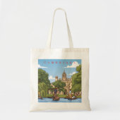 Cambridge river Cam view tote bag (Voorkant)