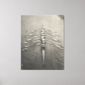Cambridge Rowing Crew 1910 Canvas Afdruk (Voorkant)