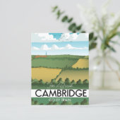 Cambridge Treinreisposter Magneet (Staand voorkant)
