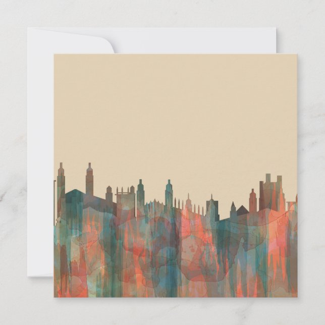 CAMBRIDGE, UK SKYLINE - (Voorkant)