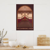 Cambridge Union Travel Poster (Keuken)