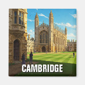 Cambridge University Engeland Reizen Magneet (Voorkant)