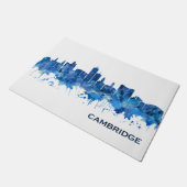 Cambridge USA Skyline Blue Deurmat (Schuin)