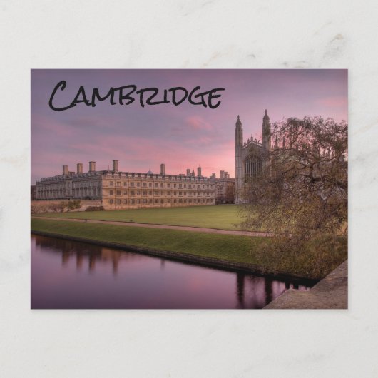 Cambridge, Verenigd Koninkrijk, Briefkaart (Voorkant)