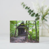 Cambron Covered Bridge, Madison County, Alabama Briefkaart (Staand voorkant)