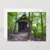 Cambron Covered Bridge, Madison County, Alabama Briefkaart (Voorkant / Achterkant)