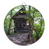 Cambron Covered Bridge, Madison County, Alabama Dartbord (Voorkant)