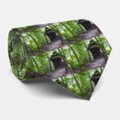 Cambron Covered Bridge, Madison County, Alabama Stropdas (Opgerold)