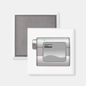 camcorder magneet (Voorkant / Achterkant)