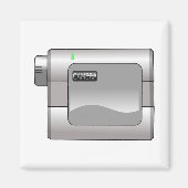 camcorder magneet (Voorkant)