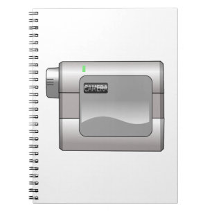 camcorder notitieboek