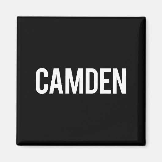 Camden Cool New Jersey Nj Fan Funny Gift Tee  Magneet (Voorkant)