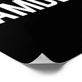 Camden Cool New Jersey Nj Fan Funny Gift Tee  Poster (Hoek)