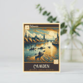 Camden, Delaware | Oude ansichtkaart Briefkaart (Staand voorkant)