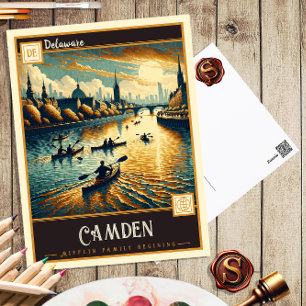 Camden, Delaware   Oude ansichtkaart Briefkaart